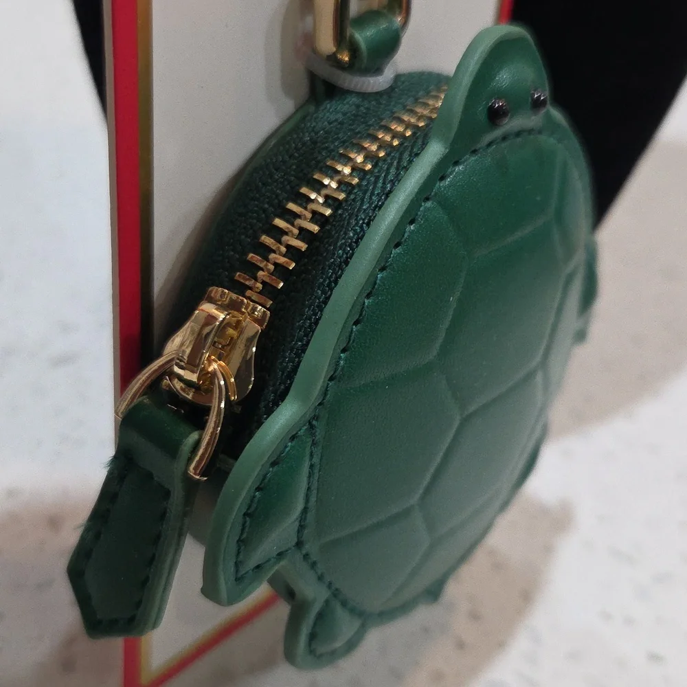 🐢▪️Piper K ▪️UK exclusive Green Turtle Key Chain Or Bag Charm With